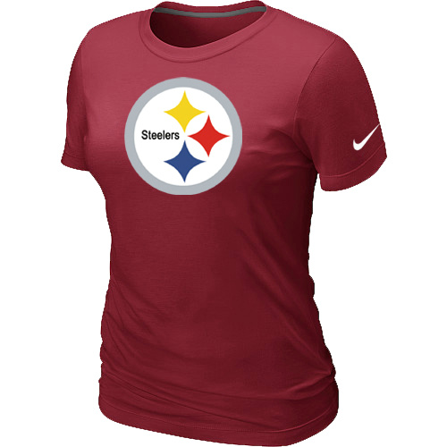 Nike Pittsburgh Steelers Women's Critical Victory NFL T-Shirt - Light Grey